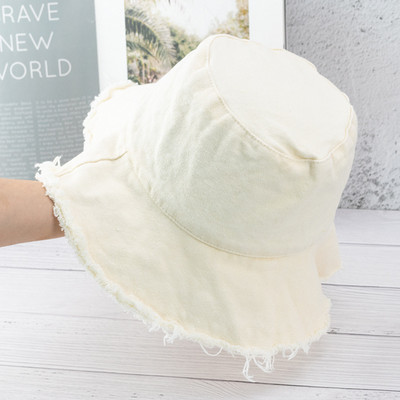 Modni ženski pamučni šeširi Ženska ljetna jesenska ribarska kapa za zaštitu od sunca Šešir za sunčanje na otvorenom, za plažu, šešir za žene