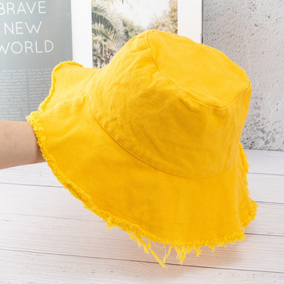 Modni ženski pamučni šeširi Ženska ljetna jesenska ribarska kapa za zaštitu od sunca Šešir za sunčanje na otvorenom, za plažu, šešir za žene