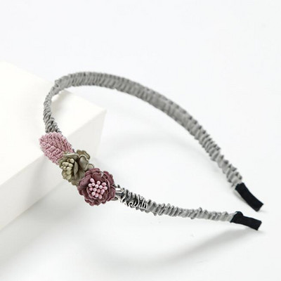 Trake za kosu Neklizajući okvir Šareni vještački dijamant Cvijet Vodeni valoviti Obruč za kosu Traka za glavu za djevojčice Traka za kosu Dodaci za kosu Slatki