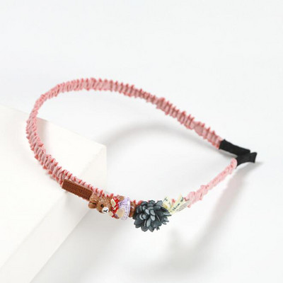 Trake za kosu Neklizajući okvir Šareni vještački dijamant Cvijet Vodeni valoviti Obruč za kosu Traka za glavu za djevojčice Traka za kosu Dodaci za kosu Slatki