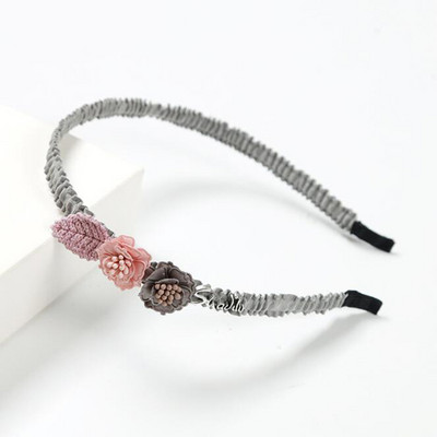 Trake za kosu Neklizajući okvir Šareni vještački dijamant Cvijet Vodeni valoviti Obruč za kosu Traka za glavu za djevojčice Traka za kosu Dodaci za kosu Slatki