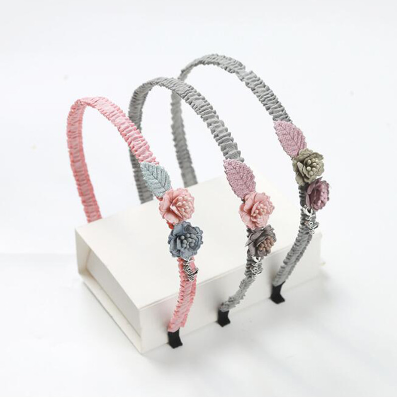 Trake za kosu Neklizajući okvir Šareni vještački dijamant Cvijet Vodeni valoviti Obruč za kosu Traka za glavu za djevojčice Traka za kosu Dodaci za kosu Slatki