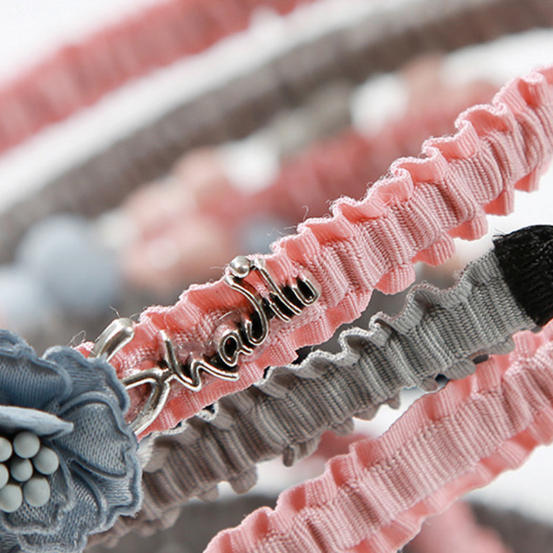 Trake za kosu Neklizajući okvir Šareni vještački dijamant Cvijet Vodeni valoviti Obruč za kosu Traka za glavu za djevojčice Traka za kosu Dodaci za kosu Slatki