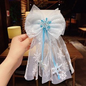 Veo trake za glavu od pređe za djecu Djevojčice Princess Crown Mašna čvor Cvjetne trake za kosu Dječji dodaci za kosu Korejski ručni veleprodaja