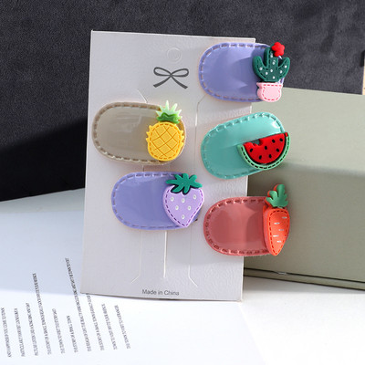 Nova djevojka Slatka ukosnica voće cvijeće slatke ukosnice Baby BB Clip Pokrivala za kosu Dodaci za kosu Dječji crtani ukras Poklon