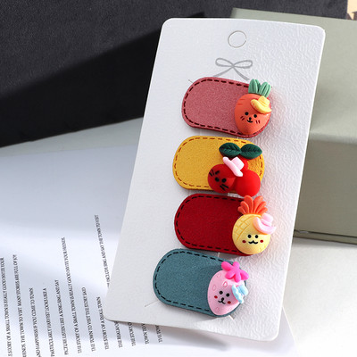 Nova djevojka Slatka ukosnica voće cvijeće slatke ukosnice Baby BB Clip Pokrivala za kosu Dodaci za kosu Dječji crtani ukras Poklon