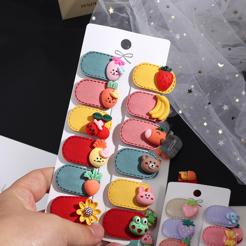 Nova djevojka Slatka ukosnica voće cvijeće slatke ukosnice Baby BB Clip Pokrivala za kosu Dodaci za kosu Dječji crtani ukras Poklon