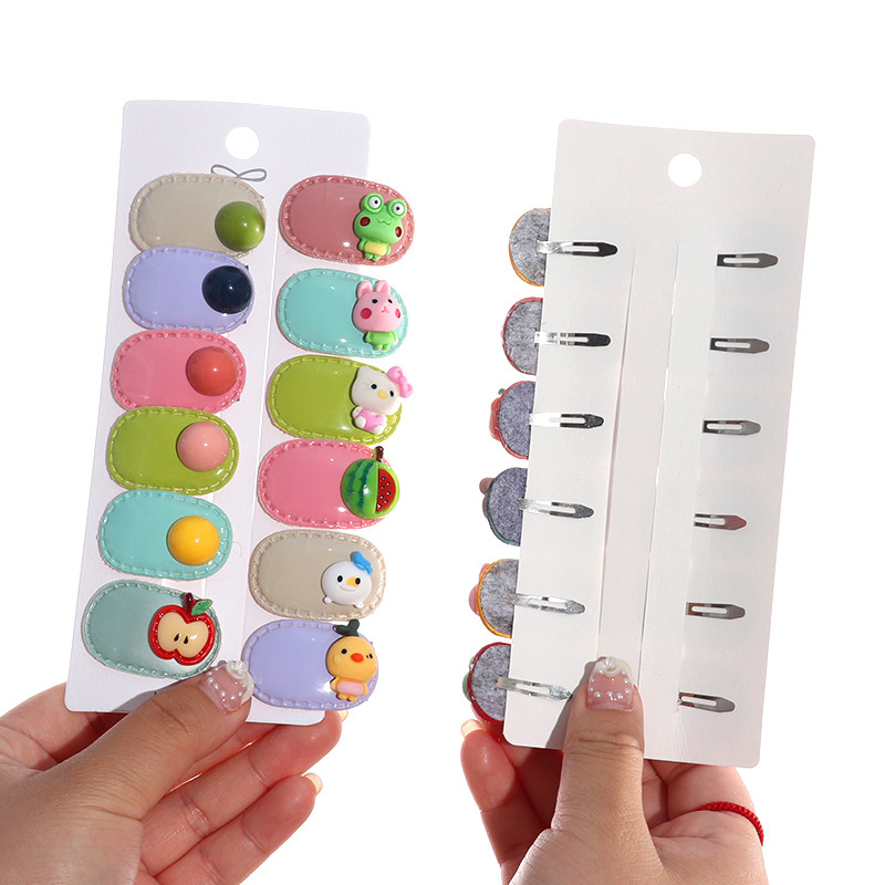 Nova djevojka Slatka ukosnica voće cvijeće slatke ukosnice Baby BB Clip Pokrivala za kosu Dodaci za kosu Dječji crtani ukras Poklon