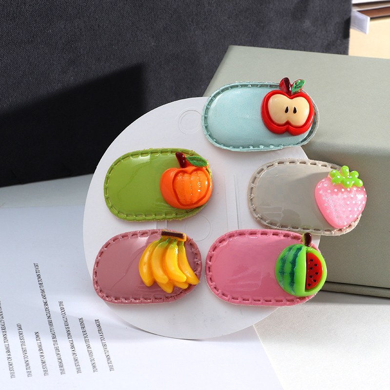 Nova djevojka Slatka ukosnica voće cvijeće slatke ukosnice Baby BB Clip Pokrivala za kosu Dodaci za kosu Dječji crtani ukras Poklon