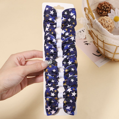 10 gab./komplekts 2,1 collu vienradzis varavīksnes apdruka loki matu sprādzes bērniem meitenēm multfilmu dizaina matadatas Galvassegas modes matu aksesuāri