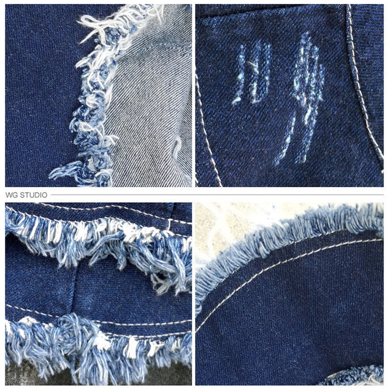 Pălării cu găleată din denim spălat cu ciucuri de vară nouă, unisex, modă pentru femei, șapcă Panama pliabilă cu boruri largi, pălărie de pescar de plajă în aer liber