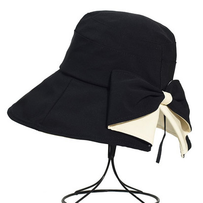 Vasarinė kepurė moterims Panamos kepurės Moteriška žvejo kepurė su lanku Trend Ladies Bucket Kepurės nuo saulės kvėpuojantys dangteliai nuo saulės moterims