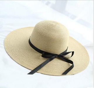 Platas malas Bowknot lentes, salmu saules cepures sievietēm, meitenēm, vasaras UV aizsardzība, diskete, salokāma pludmales cepure āra ceļojumiem, Panamas vāciņš