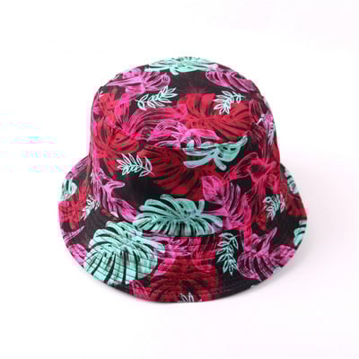 Pălărie cu găleată de vară 2021, cu imprimeu, pălărie de pescar pliabilă pentru femeie, plajă moale, șapcă de soare pentru pescar, bărbat, modă, pălărie cu găleată Panama Soild
