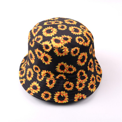 Pălărie cu găleată de vară 2021, cu imprimeu, pălărie de pescar pliabilă pentru femeie, plajă moale, șapcă de soare pentru pescar, bărbat, modă, pălărie cu găleată Panama Soild