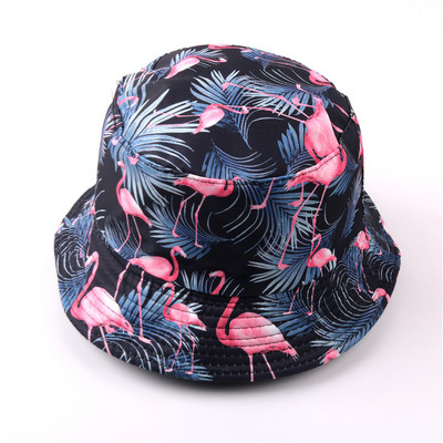 Pălărie cu găleată de vară 2021, cu imprimeu, pălărie de pescar pliabilă pentru femeie, plajă moale, șapcă de soare pentru pescar, bărbat, modă, pălărie cu găleată Panama Soild