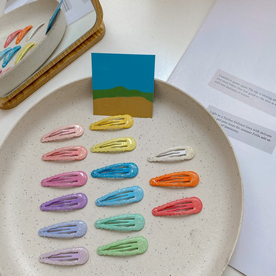 10 kom/set BB kopče s valovima od 5 cm, sjajne ukosnice u boji slatkiša, šarene kopče za kosu, dječje šarene kopče za kosu, dodaci za kosu za djevojčice