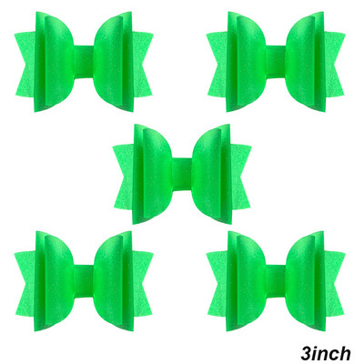 5 vnt. Neperšlampami želė plaukų lankeliai su spaustukais Mieli mergaičių plaukų segtukai, vaikiški blizgantys mazgai, baseino galvos apdangalų priedai