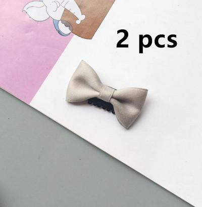 NOVO Baby Mini andmade platnene kopče za kosu s mašnom 2 komada za djecu s malo kose Dodaci za kosu za novorođene djevojčice crtani film Ukosnice B1