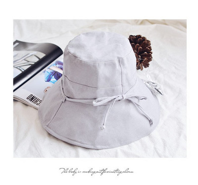 K165 Ženski šešir s vedrom Panama 2021. Modni vizir za sunce Prozračni ribarski zaštitni šešir Ljetni šeširi Šeširi za plažu Prozračni