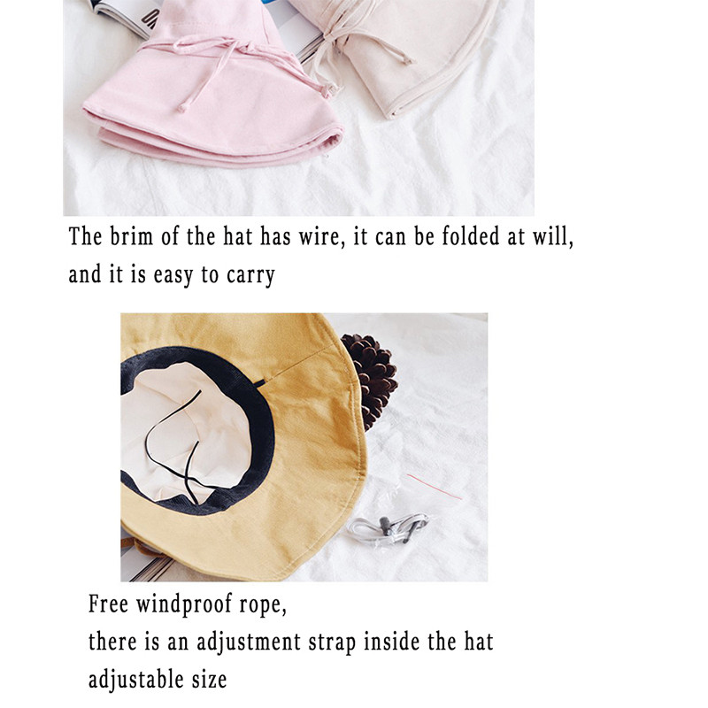 K165 Ženski šešir s vedrom Panama 2021. Modni vizir za sunce Prozračni ribarski zaštitni šešir Ljetni šeširi Šeširi za plažu Prozračni