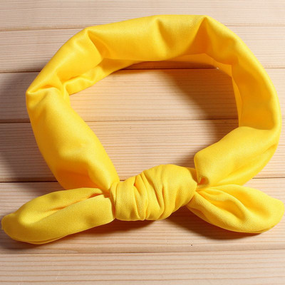 5 bucăți 32 CM bentiță elastică cu nod de sus pentru copii, fete, benzi pentru păr, urechi de iepure de iepure, turban, accesorii puternice pentru bentita de păr