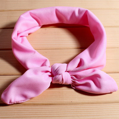 5 bucăți 32 CM bentiță elastică cu nod de sus pentru copii, fete, benzi pentru păr, urechi de iepure de iepure, turban, accesorii puternice pentru bentita de păr