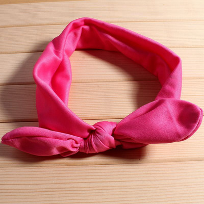 5 bucăți 32 CM bentiță elastică cu nod de sus pentru copii, fete, benzi pentru păr, urechi de iepure de iepure, turban, accesorii puternice pentru bentita de păr