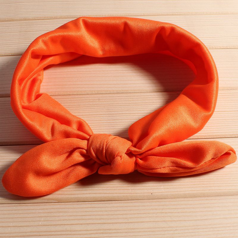 5 bucăți 32 CM bentiță elastică cu nod de sus pentru copii, fete, benzi pentru păr, urechi de iepure de iepure, turban, accesorii puternice pentru bentita de păr