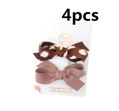 4 tk/komplekt Korea laste juuksenõelad tüdrukutele Sweet Bowknot juukseklambrid Barrettes Princess Boutique Käsitsi valmistatud peakatted Juuste aksessuaarid