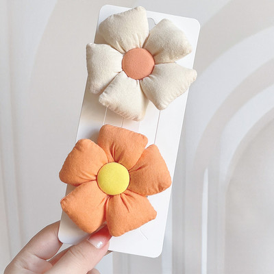 2vnt./rinkinys Nauji saldūs gėlių lankeliai plaukų segtukai mieloms merginoms Animaciniai lankeliai plaukų segtukai, vaikiški galvos apdangalai, plaukų priedai Dovana