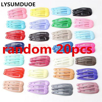 20Pcs/Lot Dodaci za kosu kopča za kosu koja kaplje u slatku boju Princess ukosnica za kosu Ukosnica za kosu Korejska modna ukosnica za djevojčice