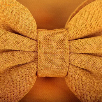 2022 New Rib Fabric Bowknot Headband for Baby Girls Summer Turban Vintage Μαλλιά Χαριτωμένο Παιδικό Φιόγκο Αξεσουάρ για τα μαλλιά