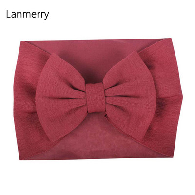 2022. aasta uus ribikangast Bowknot peapael beebitüdrukutele suvise turbaniga vintage juuksepael Armas juuksepael Lastele mõeldud peakattega juukseaksessuaarid