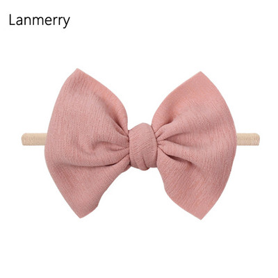 2022. aasta uus ribikangast Bowknot peapael beebitüdrukutele suvise turbaniga vintage juuksepael Armas juuksepael Lastele mõeldud peakattega juukseaksessuaarid