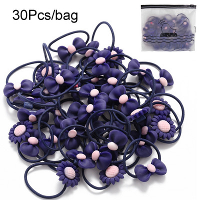 Šarene elastične gumice za kosu za djevojčice od 3 cm za djevojčice, djeca, 66 komada, veleprodaja gumenih držača za vezivanje gumica, dječje trake za glavu, poklon