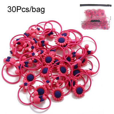 Šarene elastične gumice za kosu za djevojčice od 3 cm za djevojčice, djeca, 66 komada, veleprodaja gumenih držača za vezivanje gumica, dječje trake za glavu, poklon