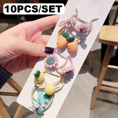 Šarene elastične gumice za kosu za djevojčice od 3 cm za djevojčice, djeca, 66 komada, veleprodaja gumenih držača za vezivanje gumica, dječje trake za glavu, poklon