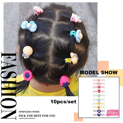 Šarene elastične gumice za kosu za djevojčice od 3 cm za djevojčice, djeca, 66 komada, veleprodaja gumenih držača za vezivanje gumica, dječje trake za glavu, poklon