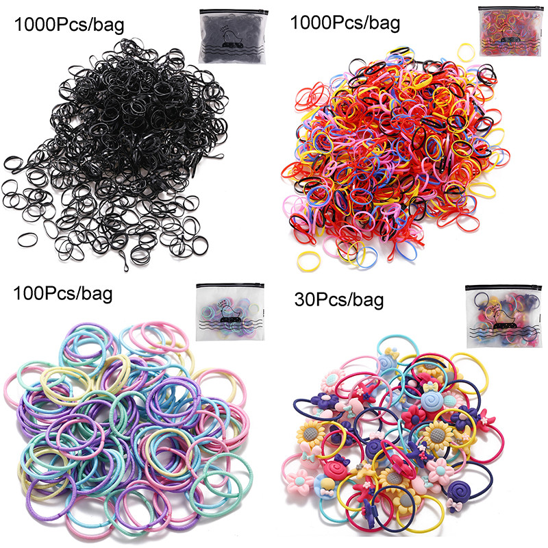 Šarene elastične gumice za kosu za djevojčice od 3 cm za djevojčice, djeca, 66 komada, veleprodaja gumenih držača za vezivanje gumica, dječje trake za glavu, poklon