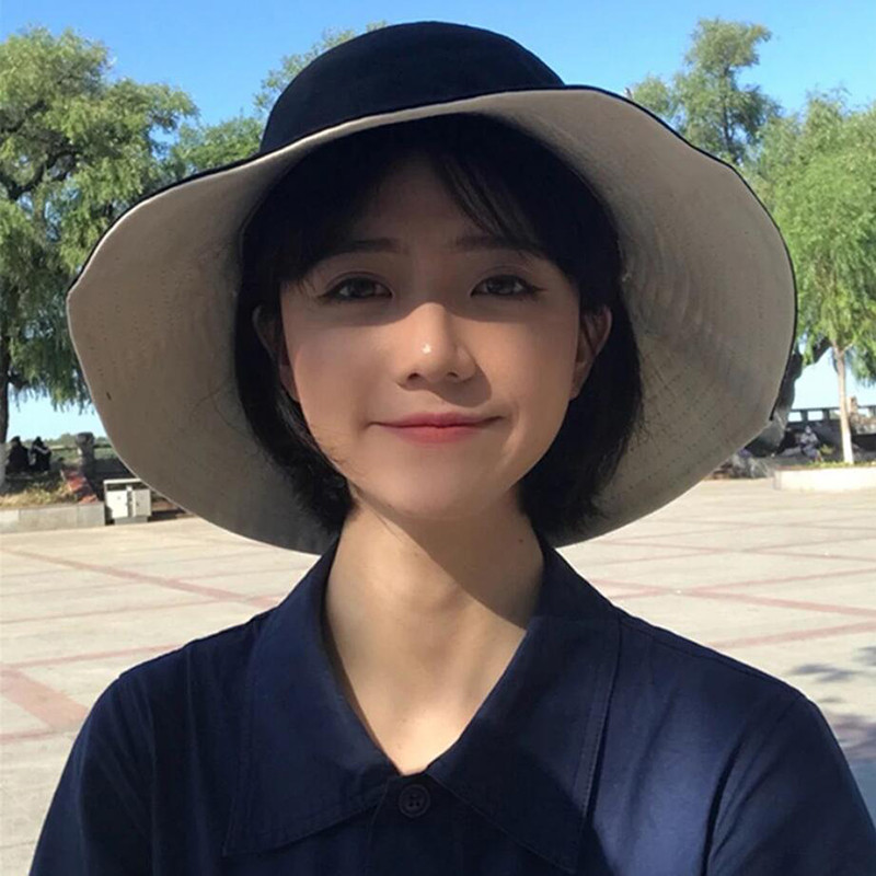 Novi šešir s kantom Proljeće Ljeto Šeširi sa šiltom za sunce širokog oboda Ženske panama kape Sklopiva prijenosna kapa s dvije strane za nošenje na otvorenom