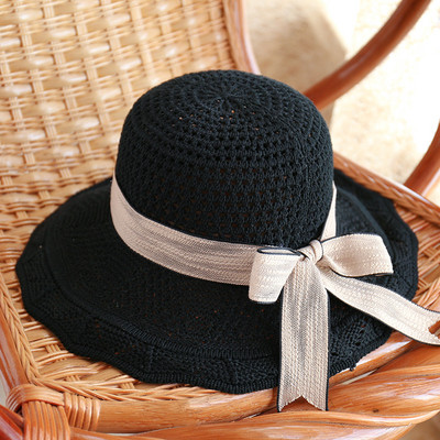 K325-Šešir sa suncobranom za žene Šešir s velikim obodom za zaštitu od sunca za studente u slobodno vrijeme Ljeti Sklopiva kapa za šešir za zaštitu od sunca