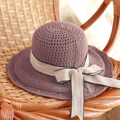 K325-Šešir sa suncobranom za žene Šešir s velikim obodom za zaštitu od sunca za studente u slobodno vrijeme Ljeti Sklopiva kapa za šešir za zaštitu od sunca