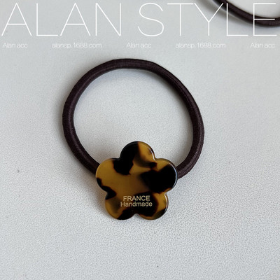 Traka za kosu s crtićima Dodaci Modne velike gumice za kosu Jednobojne elastične gumače za žene Frizura u repu