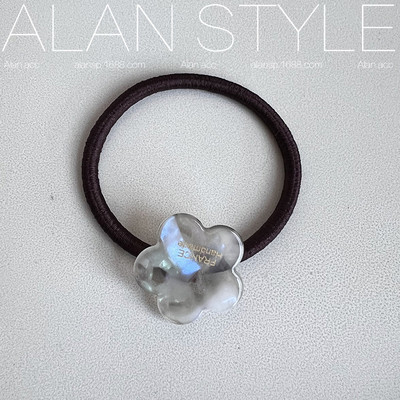 Traka za kosu s crtićima Dodaci Modne velike gumice za kosu Jednobojne elastične gumače za žene Frizura u repu