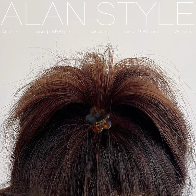 Traka za kosu s crtićima Dodaci Modne velike gumice za kosu Jednobojne elastične gumače za žene Frizura u repu