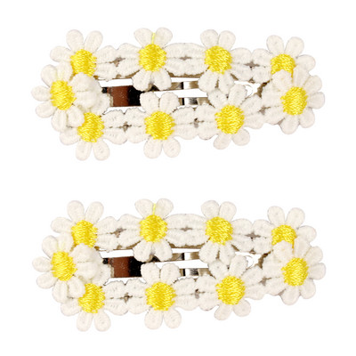 ncmama kopča za kosu Chrysanthemum BB ukosnice biserne mašne Ukosnice Pokrivala za glavu Dodaci za kosu za djevojčice 7x1.5/7x10/9x7cm 1/2 kom