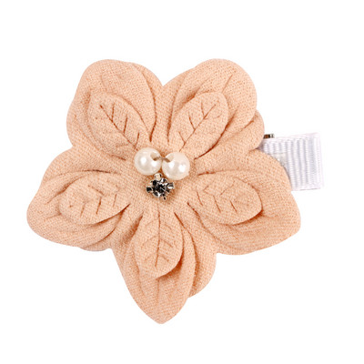 ncmama kopča za kosu Chrysanthemum BB ukosnice biserne mašne Ukosnice Pokrivala za glavu Dodaci za kosu za djevojčice 7x1.5/7x10/9x7cm 1/2 kom