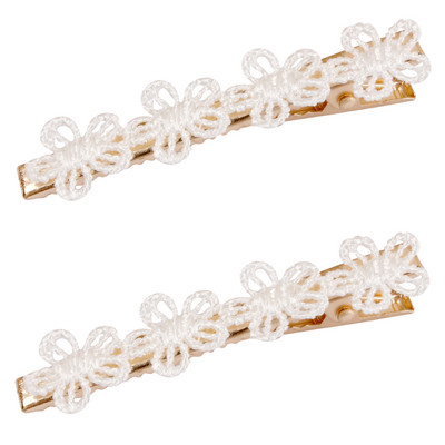 ncmama kopča za kosu Chrysanthemum BB ukosnice biserne mašne Ukosnice Pokrivala za glavu Dodaci za kosu za djevojčice 7x1.5/7x10/9x7cm 1/2 kom