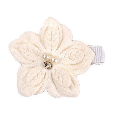 ncmama kopča za kosu Chrysanthemum BB ukosnice biserne mašne Ukosnice Pokrivala za glavu Dodaci za kosu za djevojčice 7x1.5/7x10/9x7cm 1/2 kom